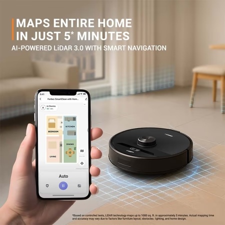 Eureka Forbes Smartclean Pro S2 Robo Vacuum Cleaner