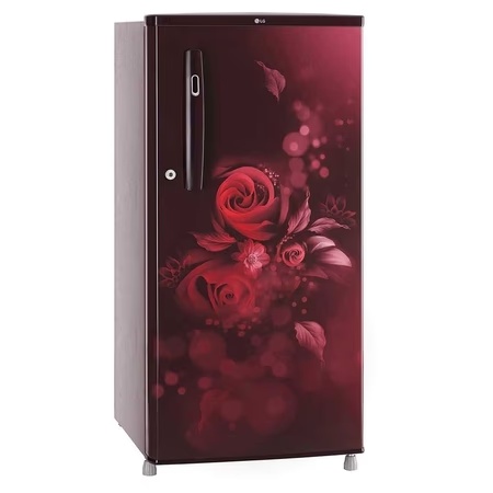LG 190 Litres 2 Star Single Door Refrigerator, Scarlet Euphoria GL-B199OSEC 6 LG 190 Litres 2 Star Single Door Refrigerator, Scarlet Euphoria GL-B199OSEC