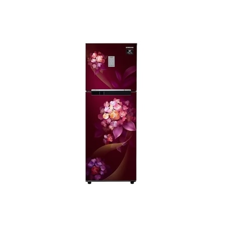 Samsung 236 L Convertible Freezer Double Door Refrigerator Hydrangea Plum, RT28C3732HT