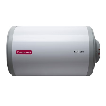Racold 10 litres Storage Water Heater with Rust Proof Body, CDR DLX (Horizontal Mounting, RHS)