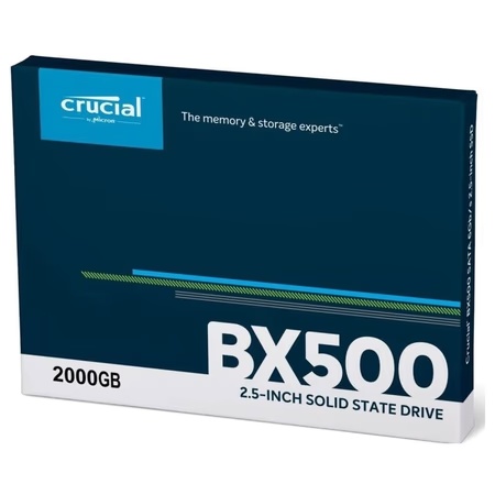 Crucial BX500 2000GB SATA 2.5 inch Internal SSD