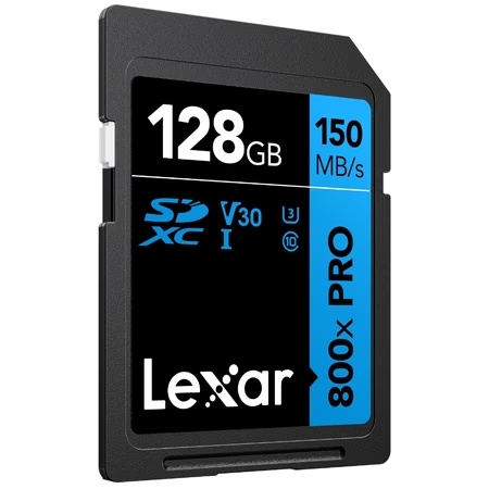 Lexar 128 GB SDHC/SDXC UHS-I 800x Pro Blue Memory Card 3 Lexar 128 GB SDHC/SDXC UHS-I 800x Pro Blue Memory Card