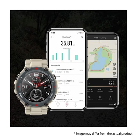 Amazfit T-REX Smart Watch, Khaki 7 Amazfit T-REX Smart Watch, Khaki