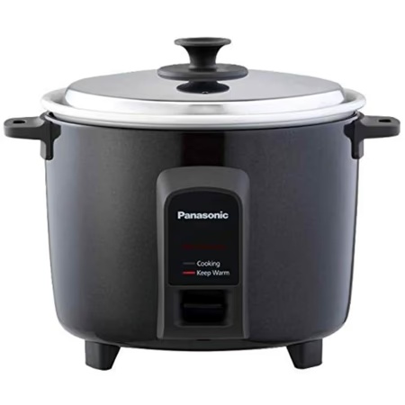 Panasonic 1.8 Liters Electric Rice Cooker with Up to 5 Hours Keep Warm Function, SR-WA18HBBW, Black/Blue/Red (Assorted)