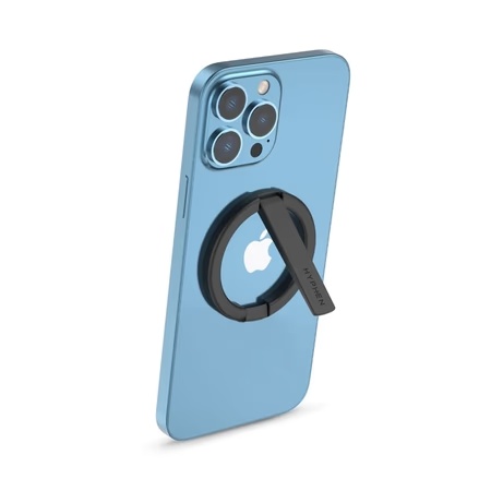 Hyphen Magnetic Phone Stand, Black
