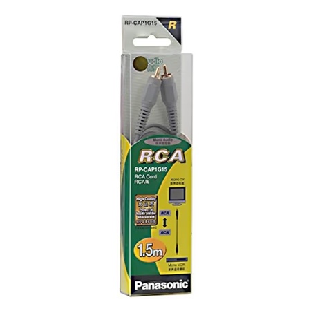 Panasonic RP-CAP1G15 RCA Cable