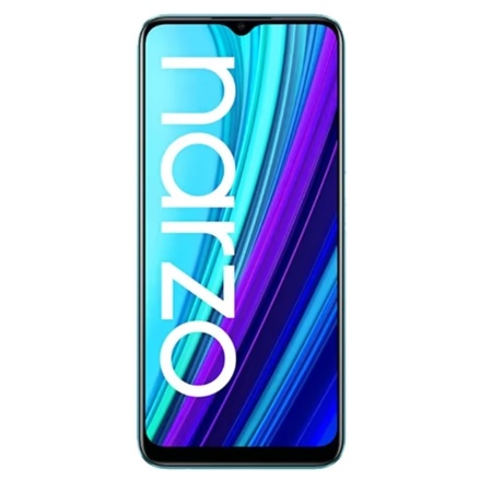 (Refurbished) Realme Narzo 30A 3 GB RAM, 32 GB, Laser Blue, Mobile Phone, Gently Use(GU)