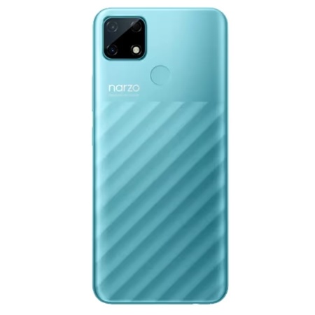 (Refurbished) Realme Narzo 30A 3 GB RAM, 32 GB, Laser Blue, Mobile Phone, Gently Use(GU)