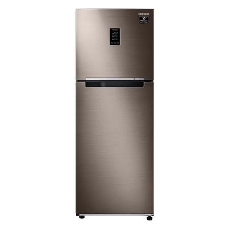 Samsung 336 L 2 Star Inverter Frost Free Double Door Refrigerator(RT37T4632DX LUXE BROWN, Convertible, Curd Maestro)