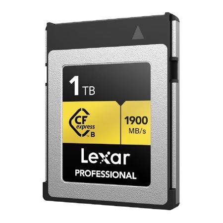 Lexar 1 TB Professional CFexpress Type B Gold Series Memory Card