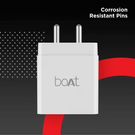 Boat WCD 18 Watts QCPD Travel Charger with USB Type C Cable, White 6 Boat WCD 18 Watts QCPD Travel Charger with USB Type C Cable, White