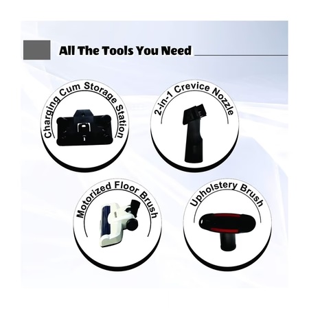 Inalsa Kardia Cordless Vacuum Cleaner with Enhanced HEPA Filter System