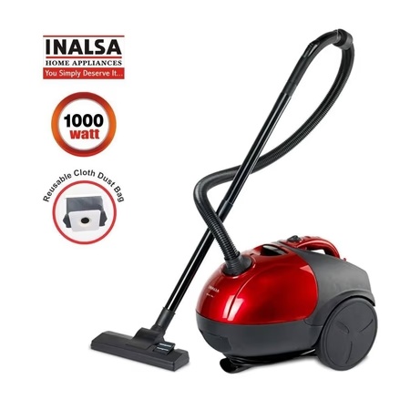 Inalsa QuickVac 1000 Watts Canister Vacuum Cleaner