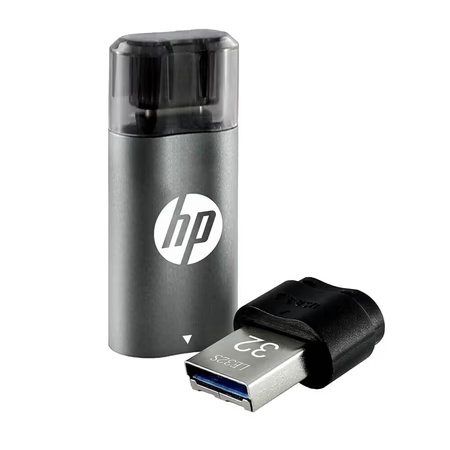 HP x5600b 32 GB USB 3.2 Flash Drives with Type-B Adaptor, 150 MB/s Read