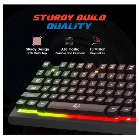 Amkette EvoFox Warhammer Wired Gaming Keyboard