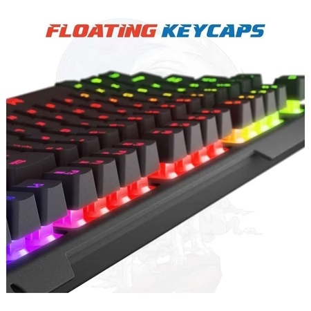Amkette EvoFox Warhammer Wired Gaming Keyboard 4 Amkette EvoFox Warhammer Wired Gaming Keyboard
