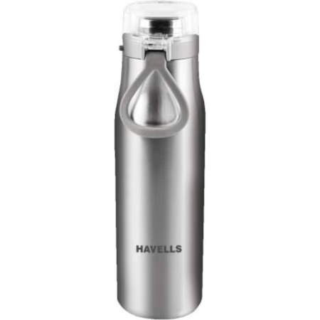 Havells AQUA S 590 ml Steel Hot and Cold Bottle with BPA Free & Leak Proof