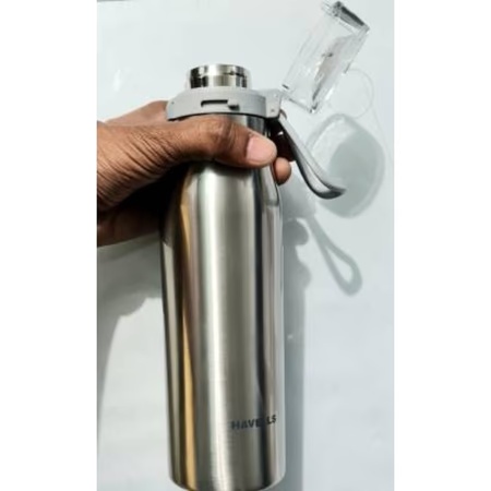 Havells AQUA S 590 ml Steel Hot and Cold Bottle with BPA Free & Leak Proof