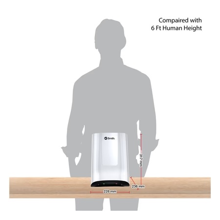 A. O. Smith 3 litres Instant Water Heater with Blue Diamond Glass Lined Tank, MiniBot SZS-3 (3 KW) 5 A. O. Smith 3 litres Instant Water Heater with Blue Diamond Glass Lined Tank, MiniBot SZS-3 (3 KW)