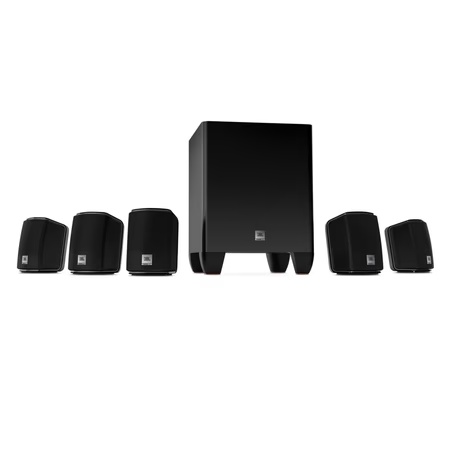 JBL Cinema 510 5.1 Channel Home Theater System, Black