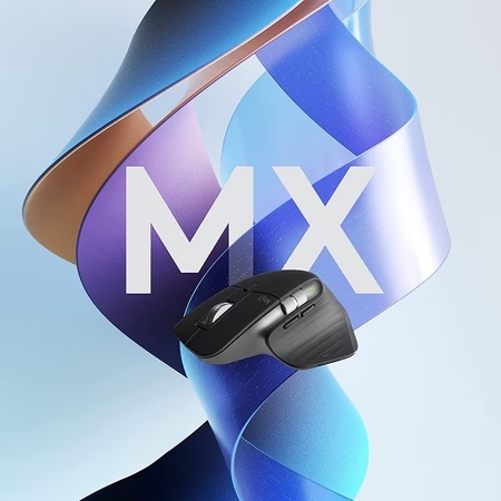 Logitech Mx Master 3S Wireless Optical Mouse, Graphite 6 Logitech Mx Master 3S Wireless Optical Mouse, Graphite