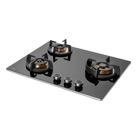 Kaff BLH603 3 Burner Kitchen Hob Black 3 Kaff BLH603 3 Burner Kitchen Hob Black