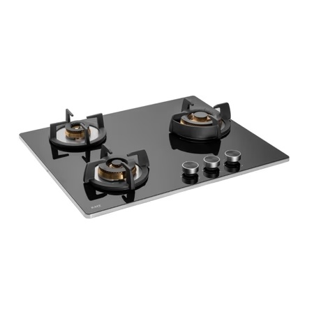 Kaff BLH603 3 Burner Kitchen Hob Black 4 Kaff BLH603 3 Burner Kitchen Hob Black