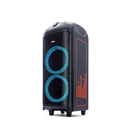 BPL BASH MX BPS301 900 Watts Party Speaker with Two wireless Karaoke Mics