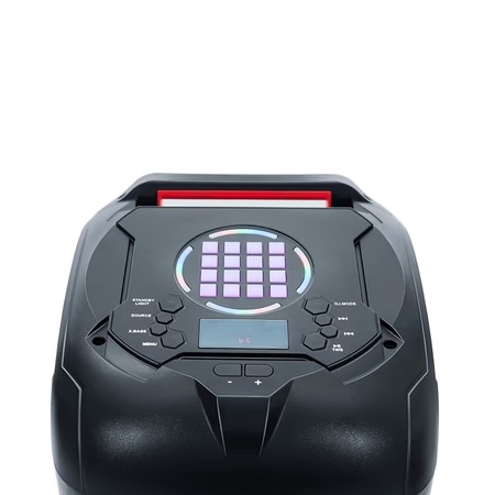 BPL BASH MX BPS301 900 Watts Party Speaker with Two wireless Karaoke Mics