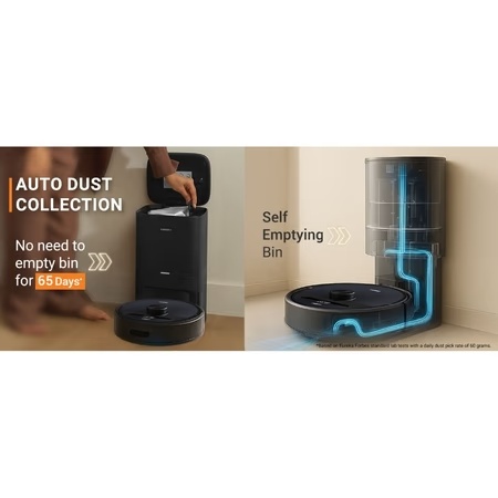 Eureka Forbes Smartclean with Autobin S2 Robo Vacuum Cleaner