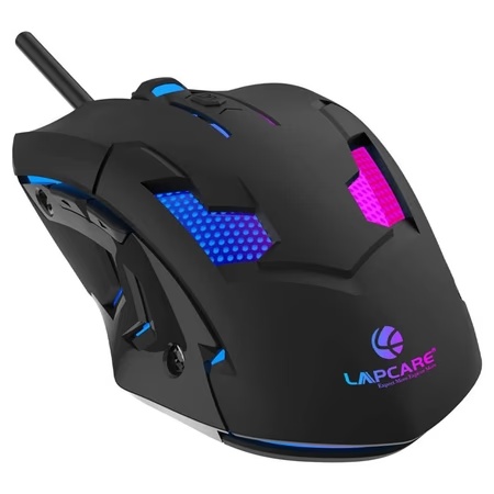 Lapcare Champ Series LGM-100 RGB Gaming Mouse