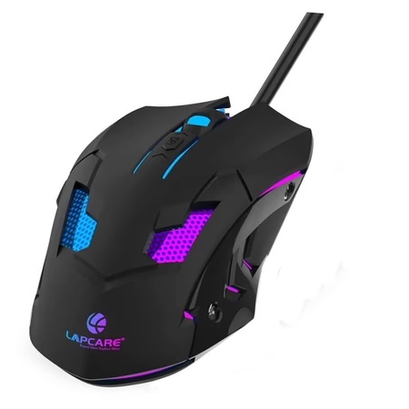 Lapcare Champ Series LGM-100 RGB Gaming Mouse
