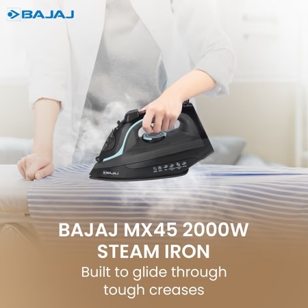 Bajaj Mx 45 2000 watts Light Weight Steam Iron