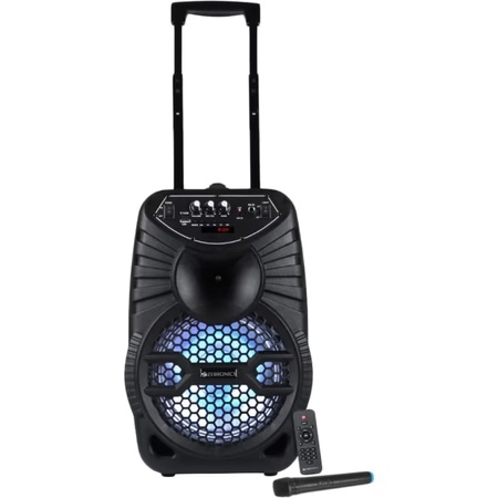 Zebronics ZEB-100 Moving Monster X8L 24 Watts Trolley Speaker with Bluetooth, USB, Micro SD, AUX, FM Radio Connectivity