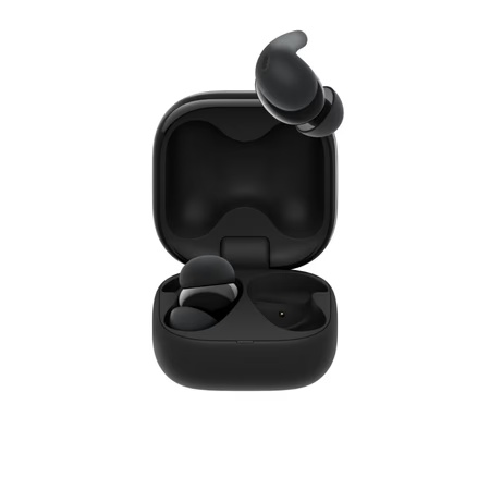 Sony LinkBuds Fit WF-LS910N Active Noise Cancelling Wireless Bluetooth Earbuds, Comfortable Fit with new supporters, High Call Quality with AI, Touchless Operation, Black