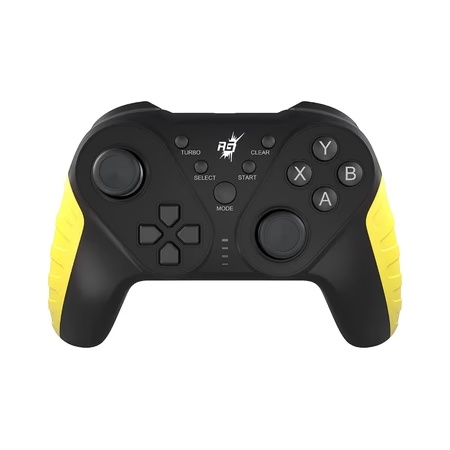 Redgear MS-150 Wireless Gamepad with Dual Intensity Vibration Motor, Punk Yellow