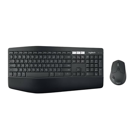 Logitech MK850 Wireless Keyboard and Mouse Combo, 2.4 GHz Wireless & Bluetooth, Curved Keyframe, 12 Programmable Keys, 3-Year Battery Life, Multi-device - PC/Mac