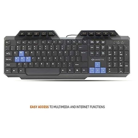 Amkette Xcite Pro Wired Keyboard and Mouse Combo