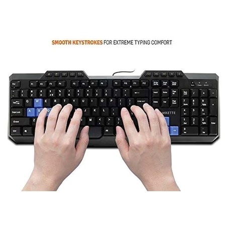 Amkette Xcite Pro Wired Keyboard and Mouse Combo 4 Amkette Xcite Pro Wired Keyboard and Mouse Combo