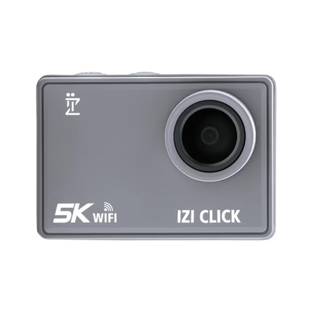 IZI Click 5K 30 fps Budget Action Camera, Grey