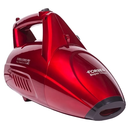 Eureka Forbes Super Clean Handheld 800 watts portable Vacuum Cleaner with 7 attachments (Red and Black)