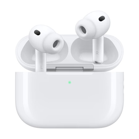 Apple Airpods Pro (3rd Gen) with MagSafe Charging Case, Active Noise Cancellation, USB Type-C Charging, White
