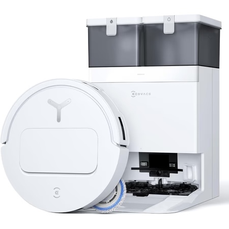 Ecovacs T50 Pro Omni Robotic Vacuum Cleaner, White