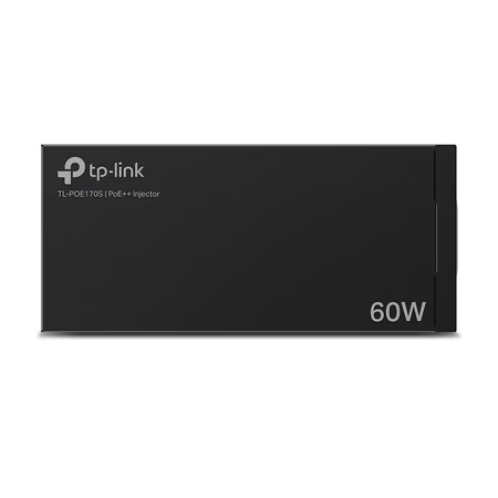 TP-Link TL-PoE150S PoE Injector Adapter, IEEE 802.3af Compliant, up to 100 Meters (325 Feet),Gigabit -10/100/1000,Black