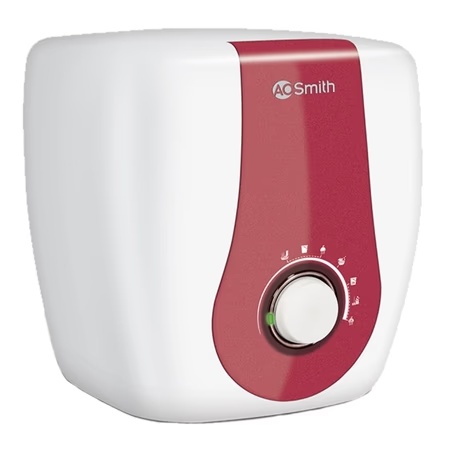 A.O. SMITH 6 Litres Storage Water Heater with Smart Modes, Blue Diamond Glass Lined Tank, XPRESS, White