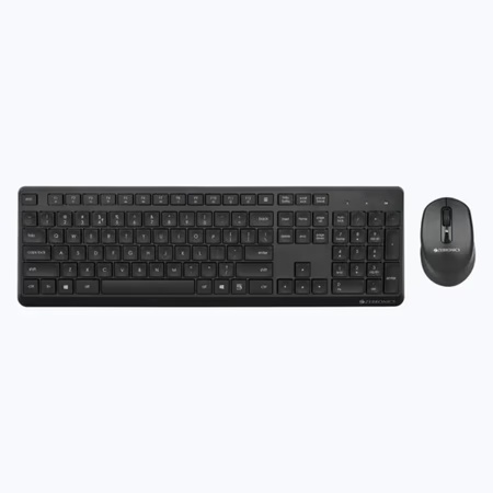 Zebronics Companion 200 Wireless Keyboard And Mouse Combo, Black