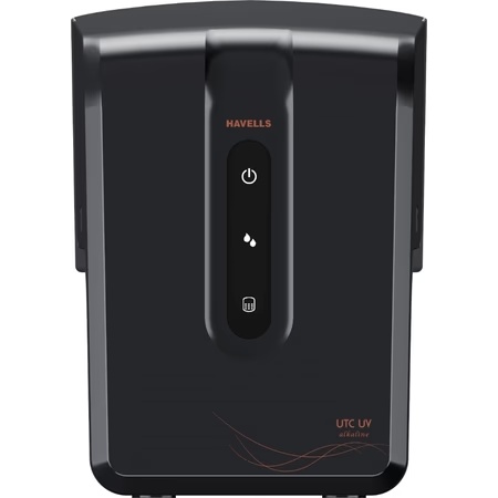 Havells 7 L UTC UV + Alkaline Water Purifier, Black