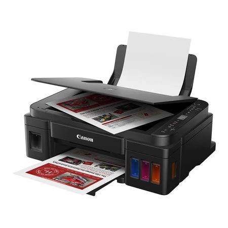 Canon PIXMA G3010 Ink Tank All-in-one WiFi Printer, (Auto power on), speed up to 8.8 PPM (Black) & 5 PPM (Colour)