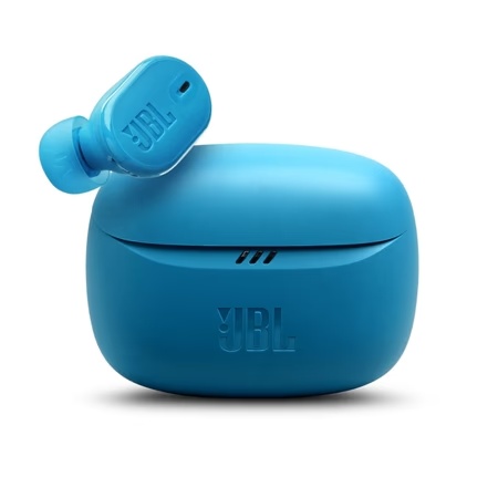 JBL Tune Buds 2 Ear Buds Wireless TWS Bluetooth v5.3 Earbuds with Adaptive NC, Smart Ambient, Extreme Bass & Relax Mode, Multi Connect, Personi-fi 3.0, Speed Charge, Fast Pair, 48 H Playtime, 6 Mics, IP54 (Turquoise Blue)