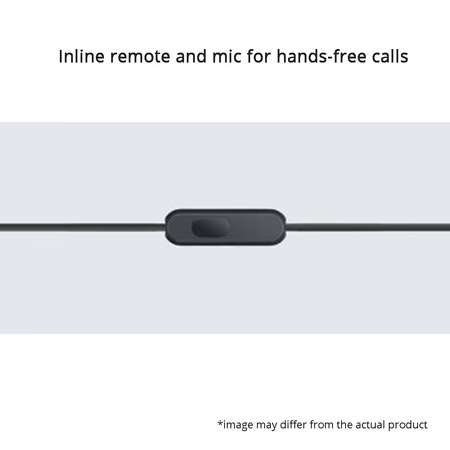 Sony MDR-EX155AP Wired Earphone with Inline Remote and Mic for Hands-free Calls, White 2 Sony MDR-EX155AP Wired Earphone with Inline Remote and Mic for Hands-free Calls, White